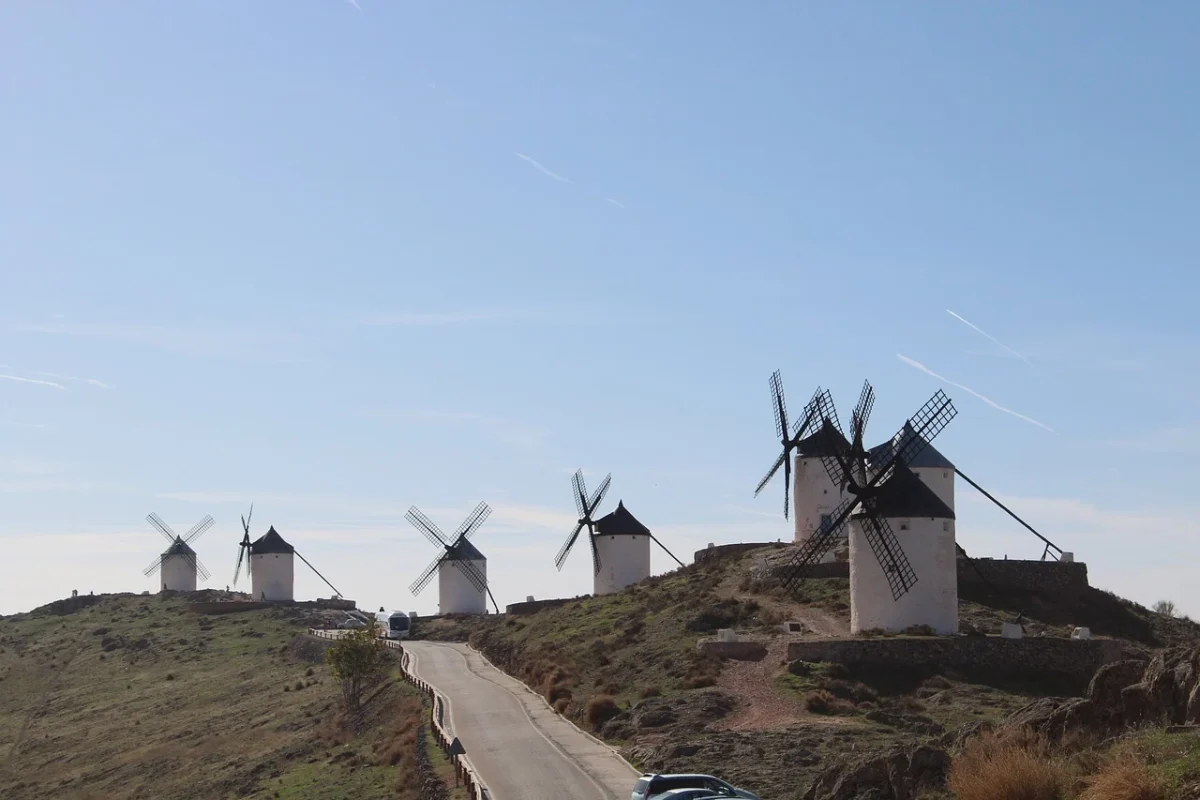 Porazil don Quijote větrné mlýny? Přečtěte si ve španělštině.